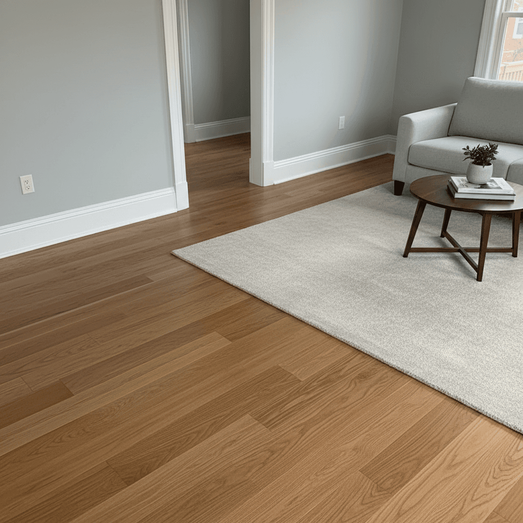 Baseboards and trim installation